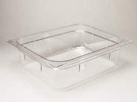 GN-astia 1/2-100 Inoxmacel 5,5L PC-muovi