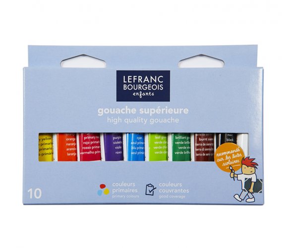 Guassiväri Lefranc & Bourgois värilajitelma 10 ml /10, hinta 9,40€