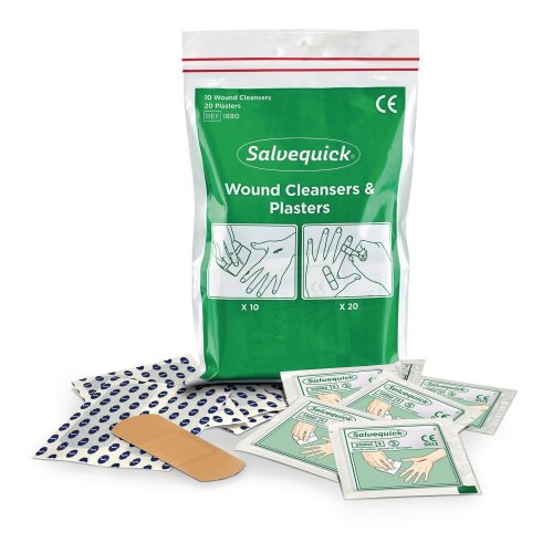 Haavapyyhe Cederroth 1880 laastari- ja 30kpl, hinta 5,99€