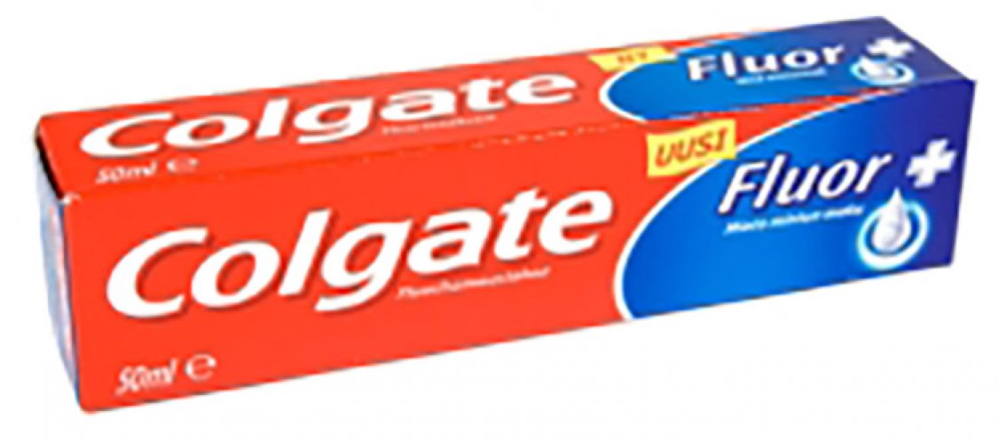 Hammastahna Colgate Fluor+, hinta 1,40€
