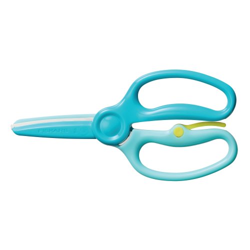 Harjoitussakset Fiskars , turkoosi, hinta 4,64€