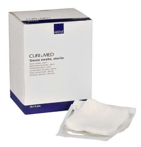 Harsotaitos Abena Curi-Med steriili 7,5 x 7, hinta 6,54€
