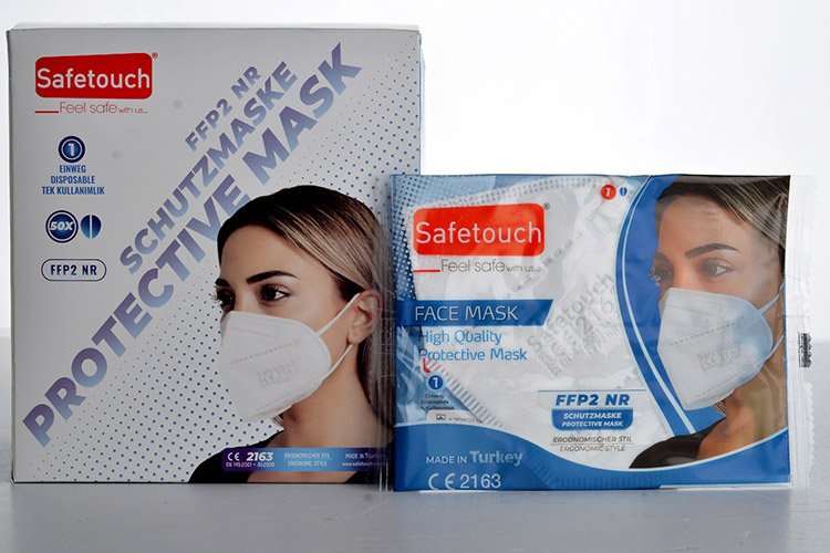 Hengityssuojain Safetouch FFP2 /50, hinta 59,98€