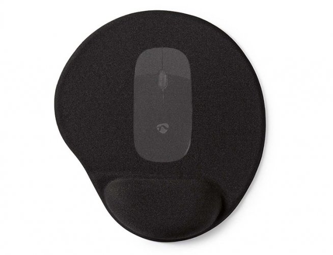 Hiirimatto rannetuella Nedis musta, hinta 6,55€