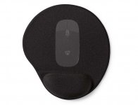 Hiirimatto rannetuella Nedis musta