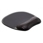 Hiirimatto rannetuella Q-CONNECT musta