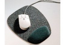 Hiirimatto rannetuella TC 1305 musta