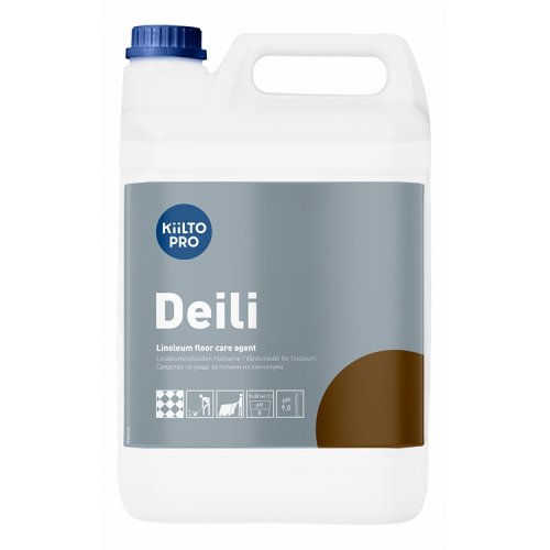 Hoitoaine Linoleumilattioiden Kiilto Pro Deili 5 L, hinta 70,12€