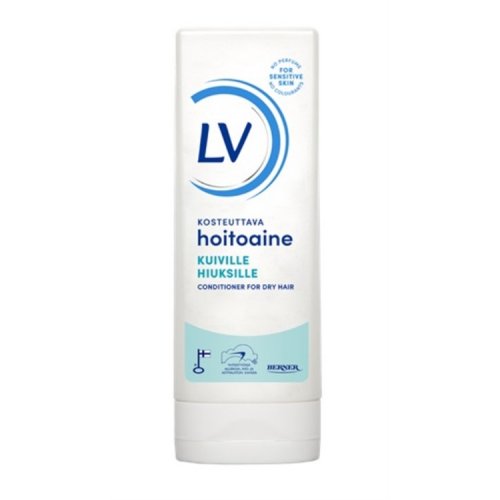 Hoitoaine LV kuiville hiuksille 200 ml, hinta 3,26€