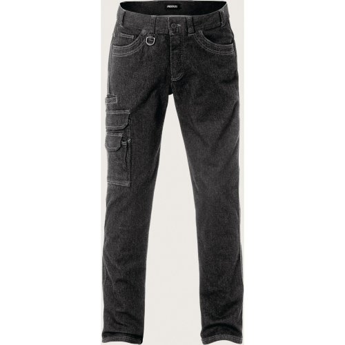 Housut Fristads 2501 service denim stretch musta d108, hinta 212,80€