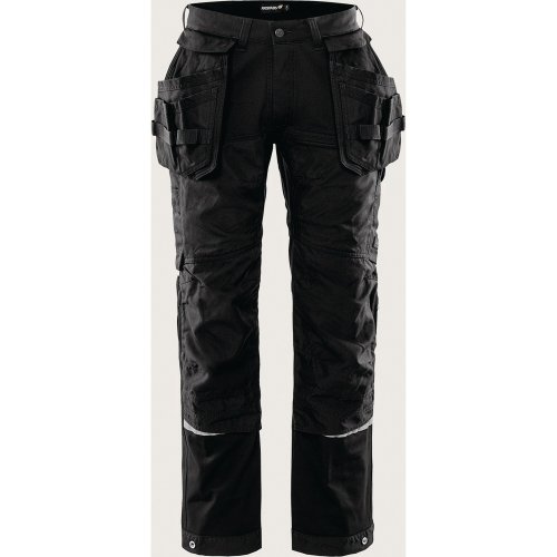 Housut Fristads 2830 rakentajan stretch musta c46, hinta 189,50€