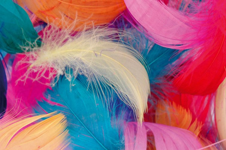 Höyhenet värilajitelma 500 g, hinta 34,34€