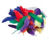 Höyhenet Playbox kalkkuna 12-24 cm värilajitelma /120