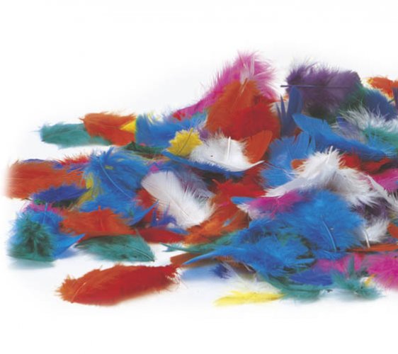 Höyhenet Playbox 3-10 cm värilajitelma /200, hinta 2,11€