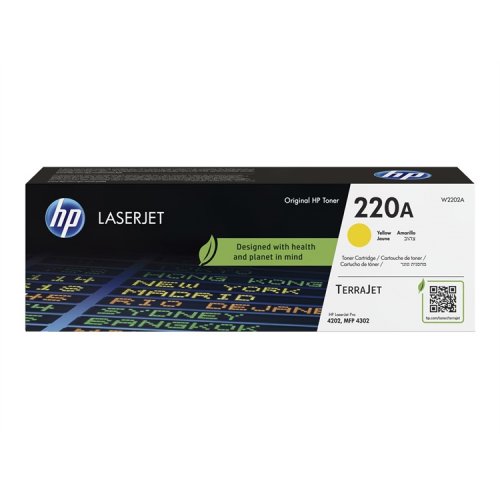 Laserkasetti HP 220A W2202A keltainen värikasetti, hinta 115,38€
