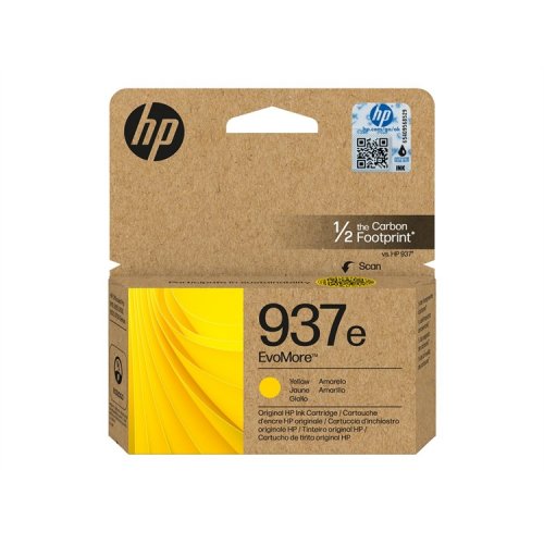 Mustekasetti HP 937E EvoMore keltainen 1,65K värikasetti, hinta 52,07€