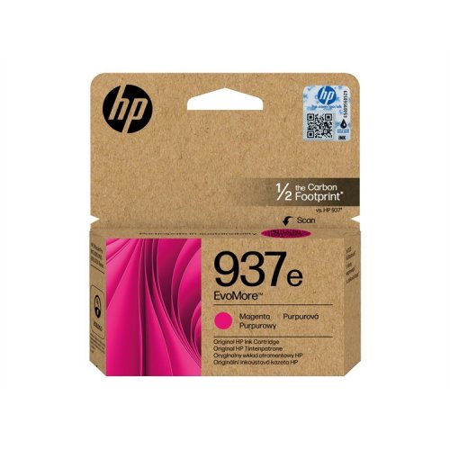 Mustekasetti HP 937E EvoMore magenta 1,65K värikasetti, hinta 52,07€