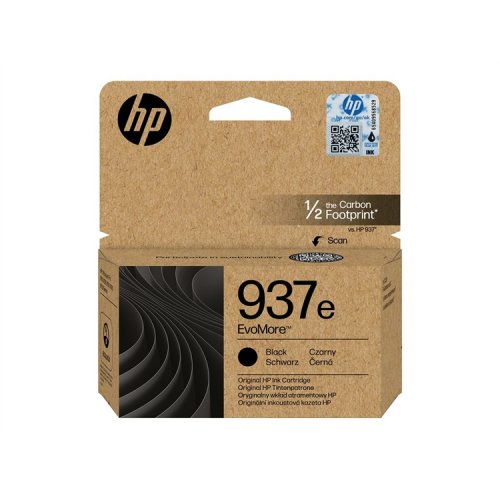 Mustekasetti HP 937E EvoMore musta 3,1K värikasetti, hinta 79,05€