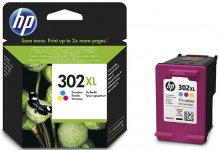 Mustekasetti HP F6U67AE 3-VÄRIPATRUUNA 302XL 0,33K värikasetti