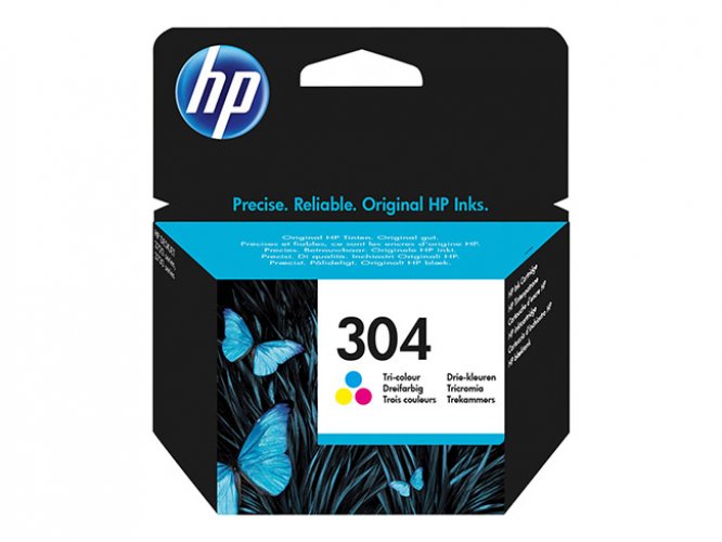 Mustekasetti HP N9K05AE TRI-COLOR INK 304 värikasetti, hinta 15,54€