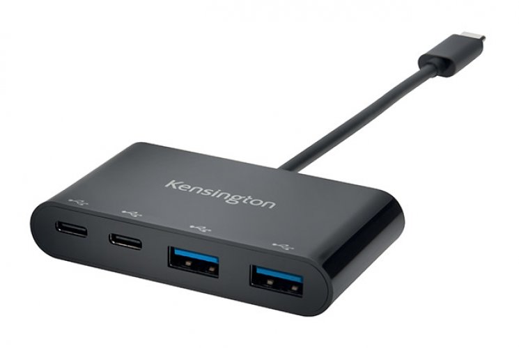 Hub Kensington USB-C to 2 x USB-C + 2 x USB-A 3.2, hinta 71,49€