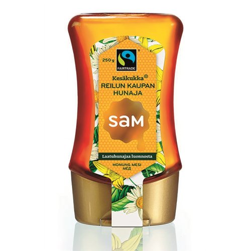 Hunaja inen Sam Reilu Kauppa juokseva 250 g, hinta 4,77€