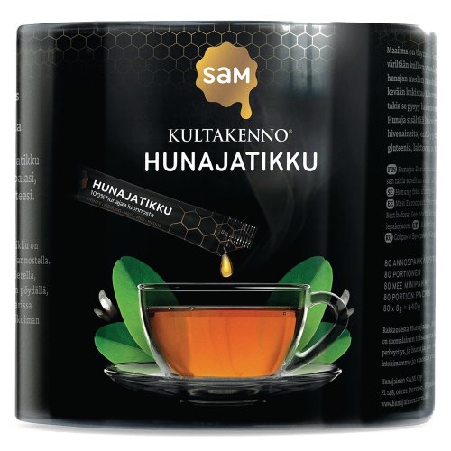 Hunajatikku Sam kultakenno 8g 80kpl, hinta 29,73€