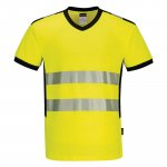 Huomio T-paita Portwest pw310 v-kaulus keltainen/musta lk2 xl