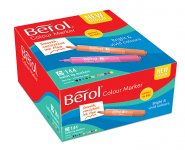 Huopakynä Berol Colour Marker värilajitelma /144
