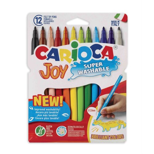 Huopakynä Carioca Joy värilajitelma /12, hinta 5,54€