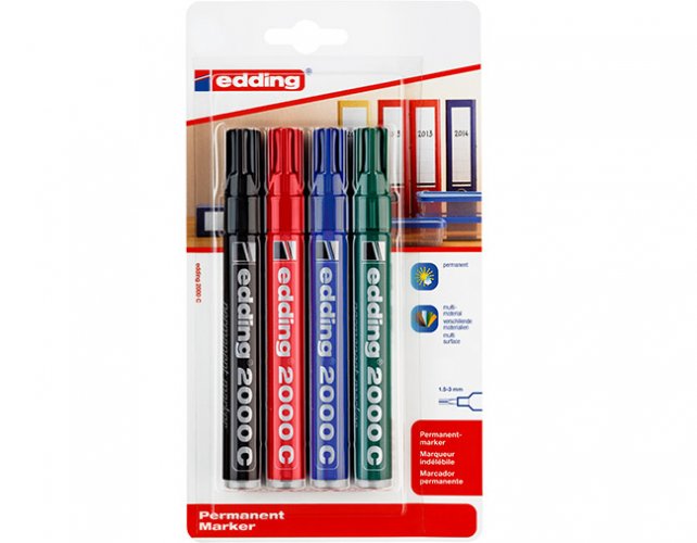 Huopakynä Edding 2000C permanent 1, hinta 6,60€
