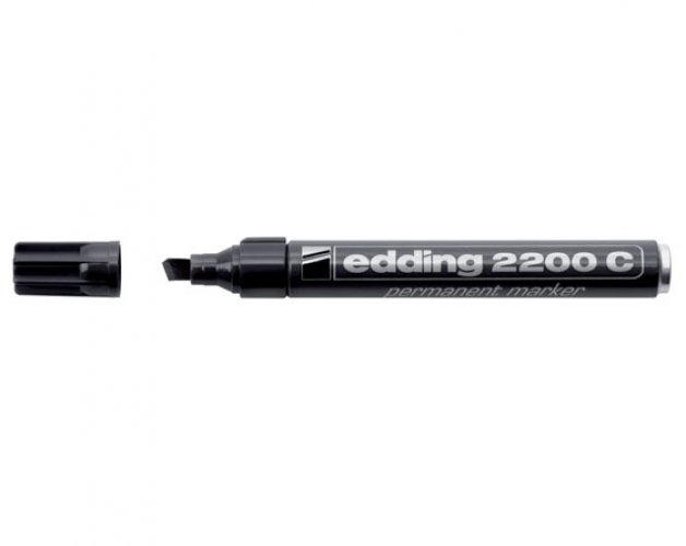 Huopakynä Edding 2200C permanent 1-5 mm musta, hinta 1,48€