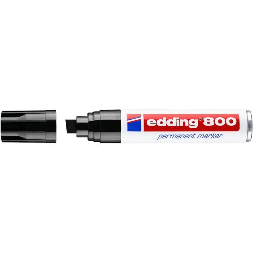 Huopakynä Edding 800 permanent 4-12 mm musta, hinta 4,37€