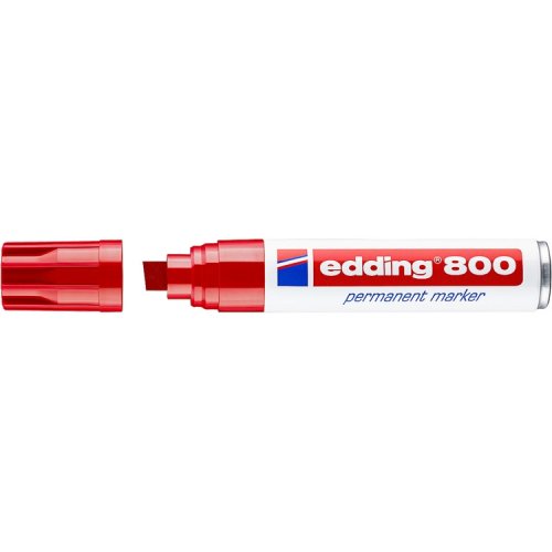 Huopakynä Edding 800 permanent 4-12 mm punainen, hinta 4,37€