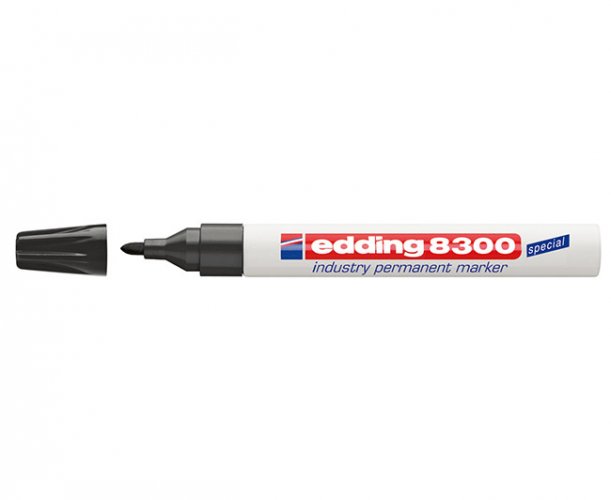 Huopakynä Edding 8300 pysyvä 1,5 - 3,0 mm musta, hinta 2,21€