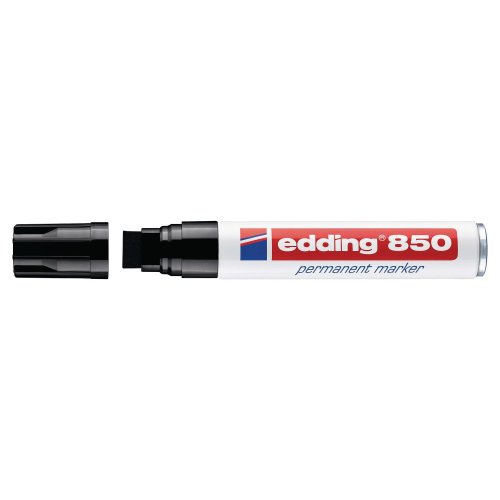 Huopakynä Edding 850 viisto 5-16mm permanent musta, hinta 9,62€