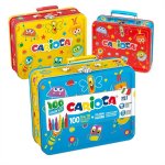 Huopakynä Lajitelma CARIOCA 100 Color Kit + värityskirja