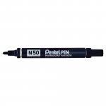 Huopakynä Pentel n50 pyöreä 1-2 mm permanent musta