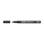 Huopakynä Pentel n50s pyöreä 0,5-1 mm permanent musta