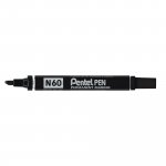 Huopakynä Pentel n60 viisto 1-5 mm permanent musta