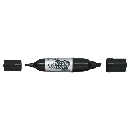 Huopakynä Pilot begreen kaksipäinen 4,8mm - 7 mm musta, hinta 3,49€