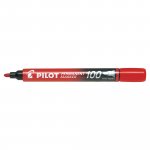 Huopakynä Pilot sca 100 pyöreä permanent punainen