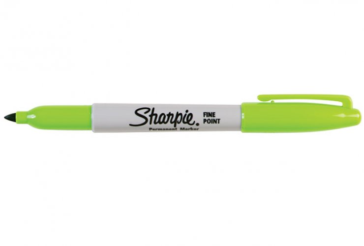 Huopakynä Sharpie Fine Point lime, hinta 1,52€