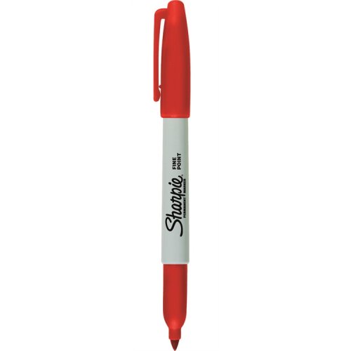 Huopakynä Sharpie Fine Point punainen, hinta 2,37€