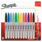 Huopakynä Sharpie fine pyöreä 0,9mm värilajitelma 12kpl
