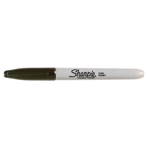 Huopakynä Sharpie fine pyöreä 1mm permanent musta, hinta 1,91€