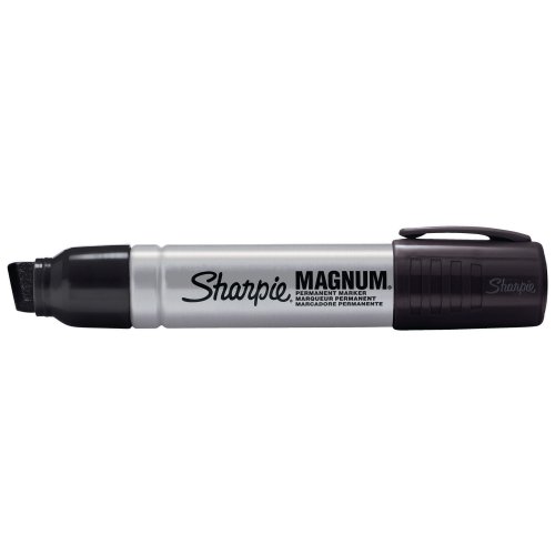 Huopakynä Sharpie magnum viisto 14,8mm permanent musta, hinta 7,25€