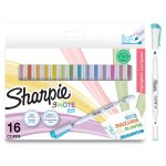 Huopakynä kaksipäinen Sharpie S-Note Duo värilajitelma /16