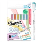 Huopakynä kaksipäinen Sharpie S-Note Duo värilajitelma /8