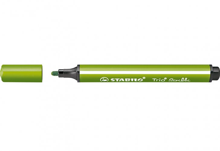 Huopakynä STABILO Trio Scribbi vaaleanvihreä, hinta 1,23€